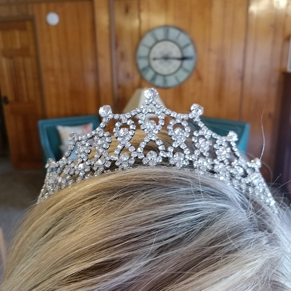 Crystal tiara